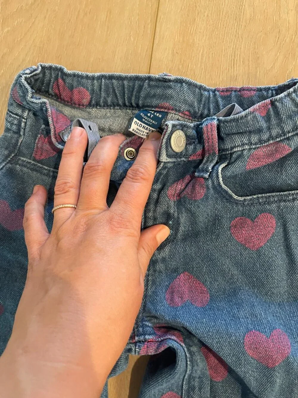 EUC Lot of 7 Toddler Girl's 4T Jeans. Old Navy and Cat & Jack